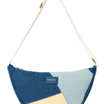 Crossbody ledvinka STUDIO NOOS Denim Patchwork | Lavly.cz