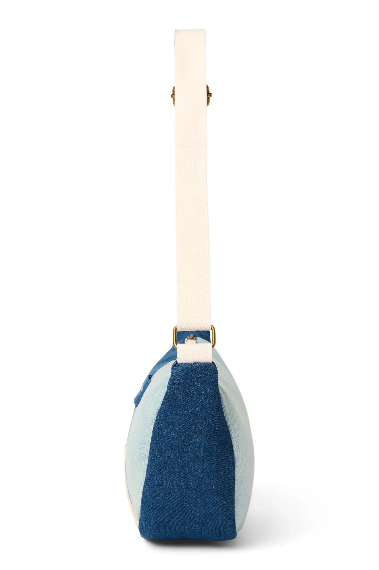 Crossbody ledvinka STUDIO NOOS Denim Patchwork | Lavly.cz