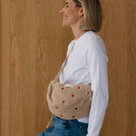Crossbody ledvinka STUDIO NOOS Ecru Teddy Hearts | Stylové doplňky pro děti a ženy | Lavly.cz