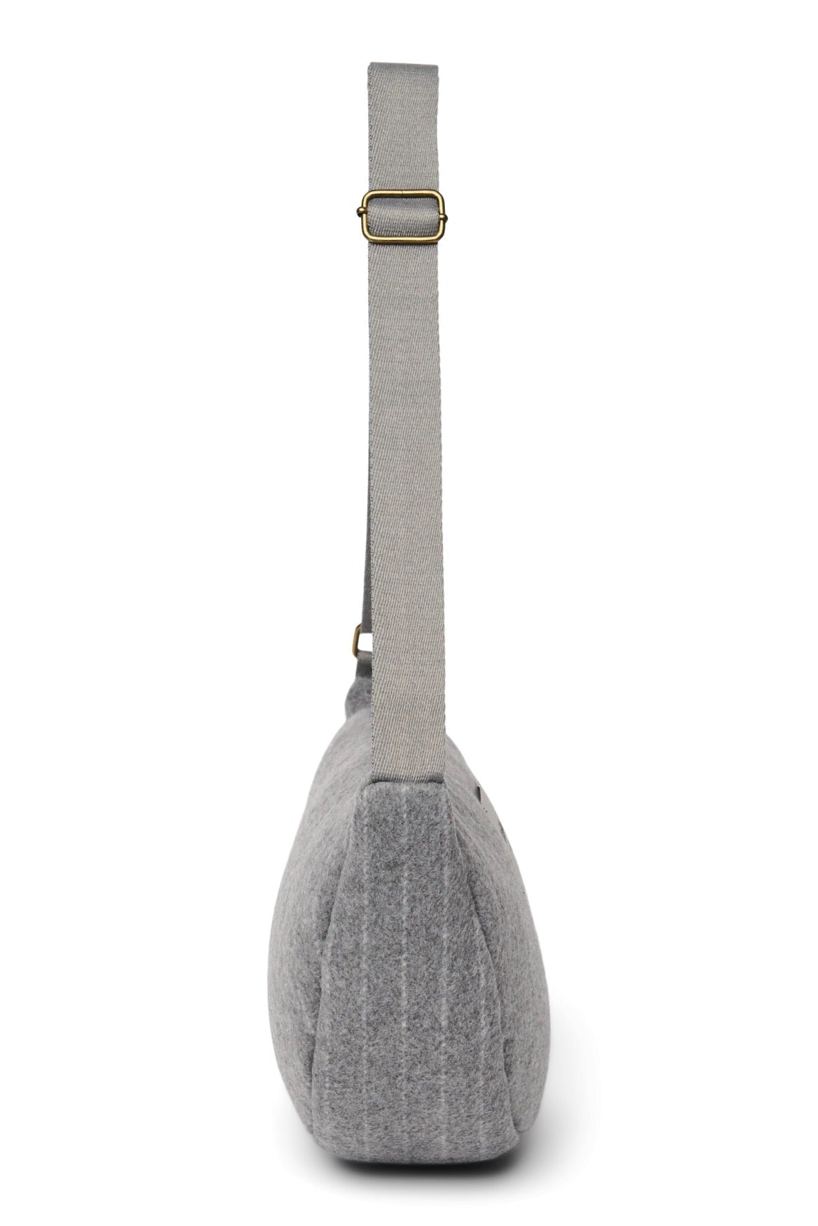 Crossbody ledvinka STUDIO NOOS Light Grey Flannel Chalkstripe | Lavly.cz