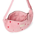 Crossbody ledvinka STUDIO NOOS Light Pink Teddy Hearts | Lavly.cz