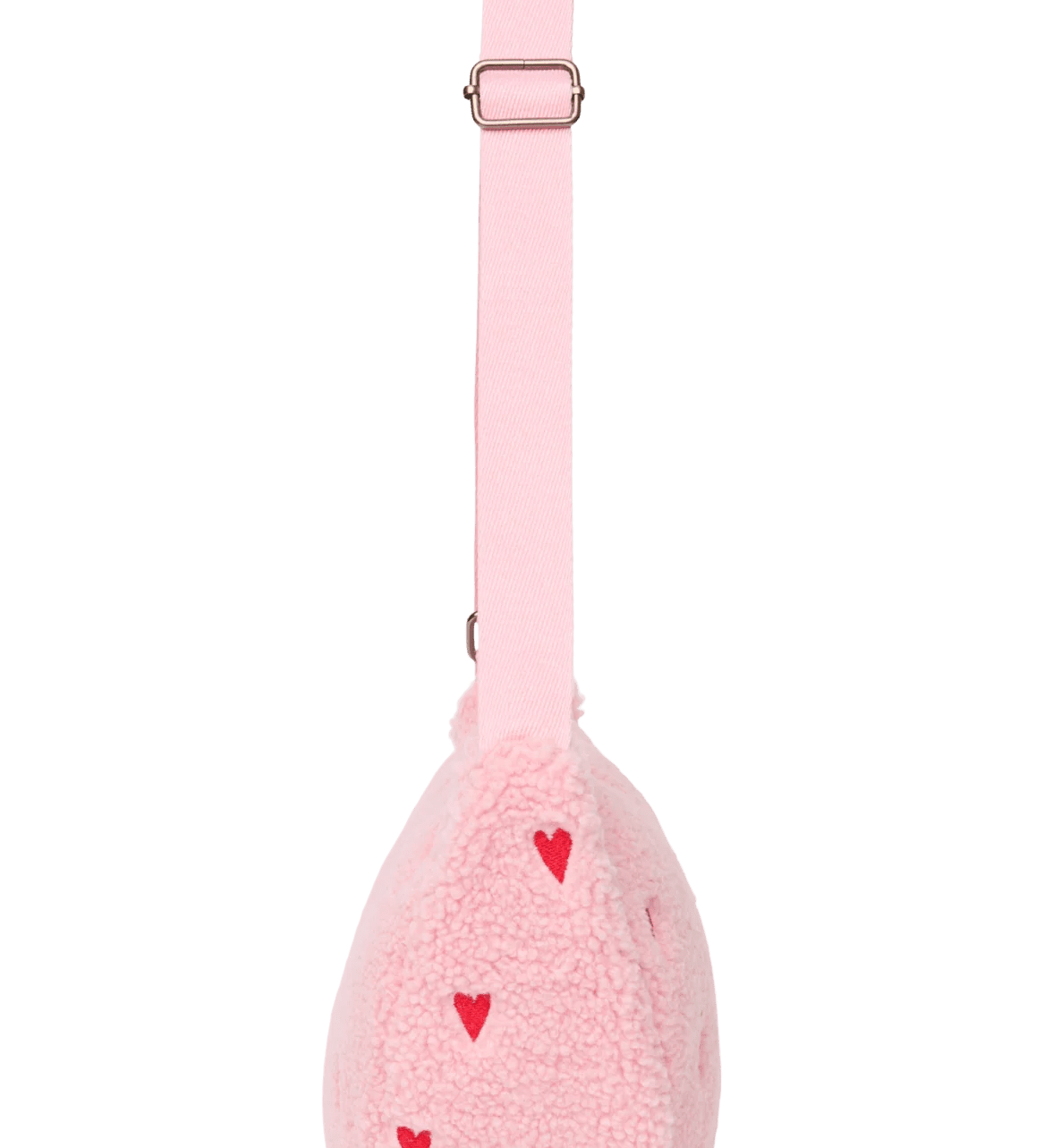 Crossbody ledvinka STUDIO NOOS Light Pink Teddy Hearts | Lavly.cz