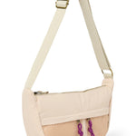 Crossbody ledvinka STUDIO NOOS Oatmeal Patchwork | Lavly.cz