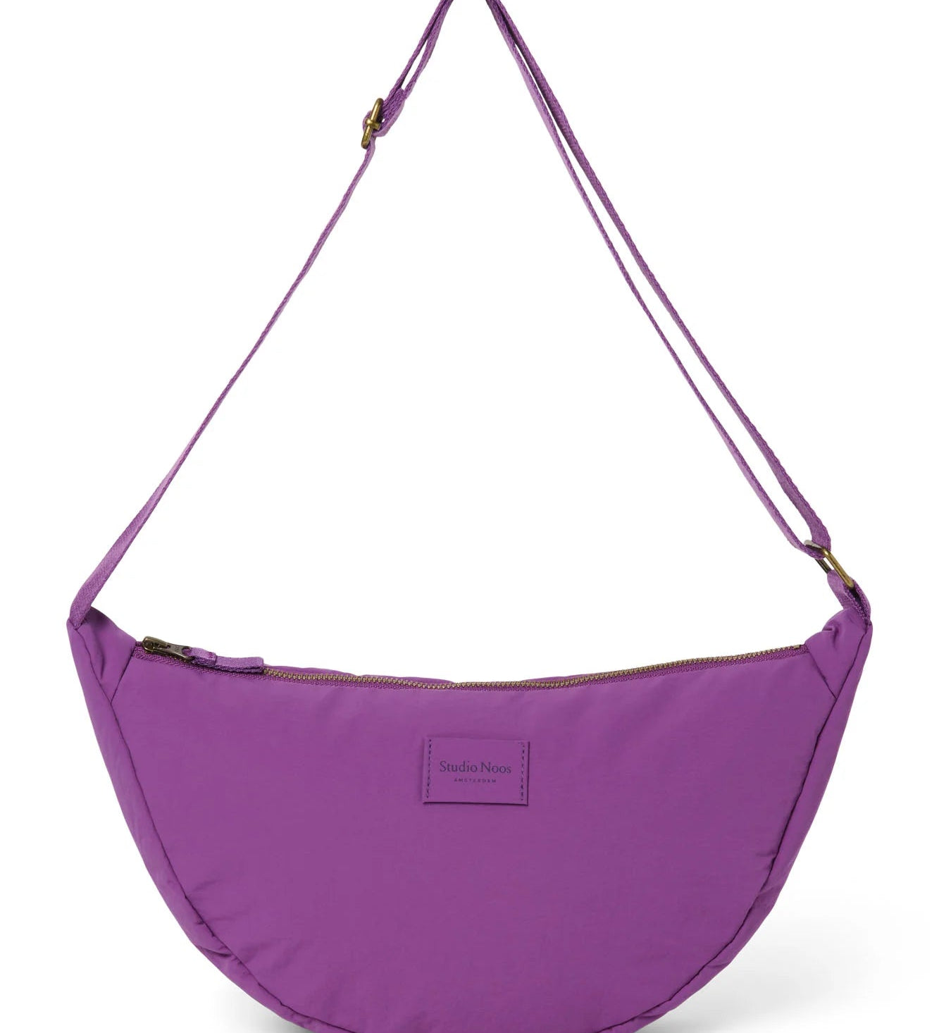 Crossbody ledvinka STUDIO NOOS Purple Textured Puffy | Lavly.cz