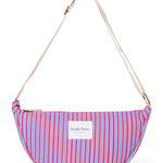 Crossbody ledvinka STUDIO NOOS Raspberry Poplin Striped | Lavly.cz