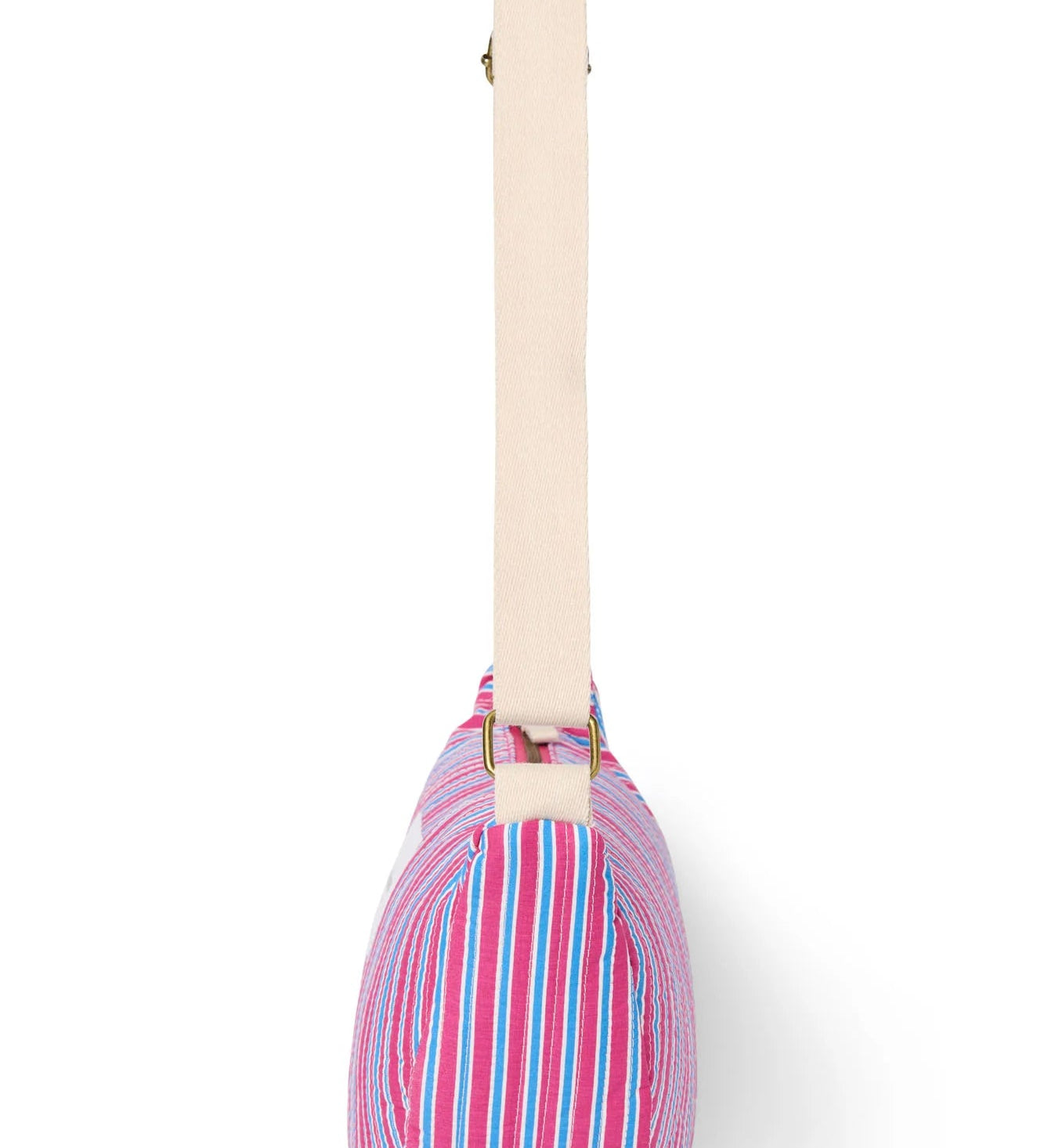 Crossbody ledvinka STUDIO NOOS Raspberry Poplin Striped | Lavly.cz