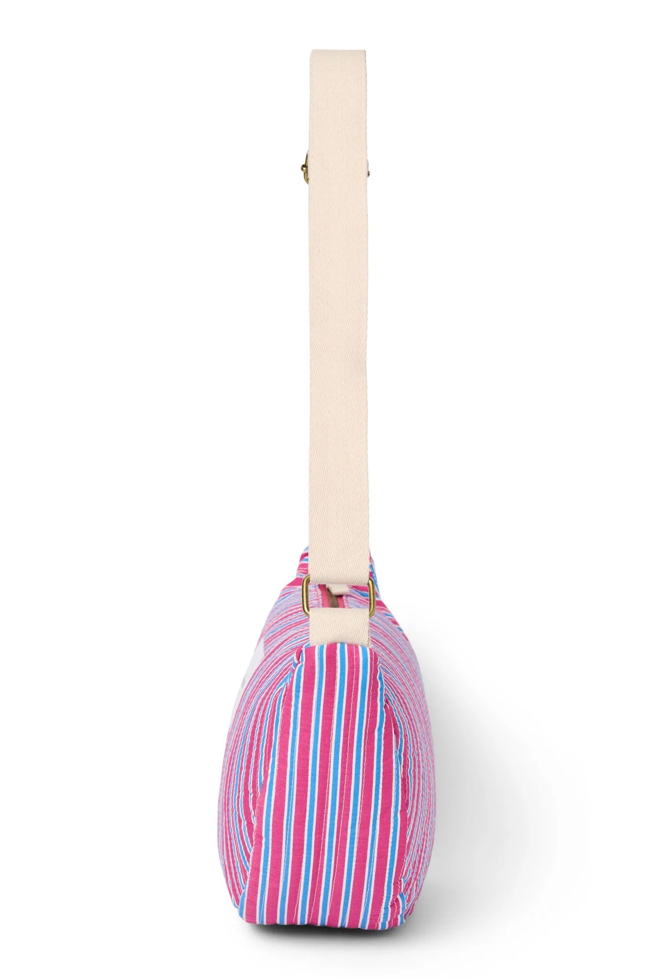 Crossbody ledvinka STUDIO NOOS Raspberry Poplin Striped | Lavly.cz