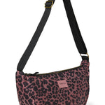 Crossbody ledvinka STUDIO NOOS Red Leopard Puffy | Lavly.cz