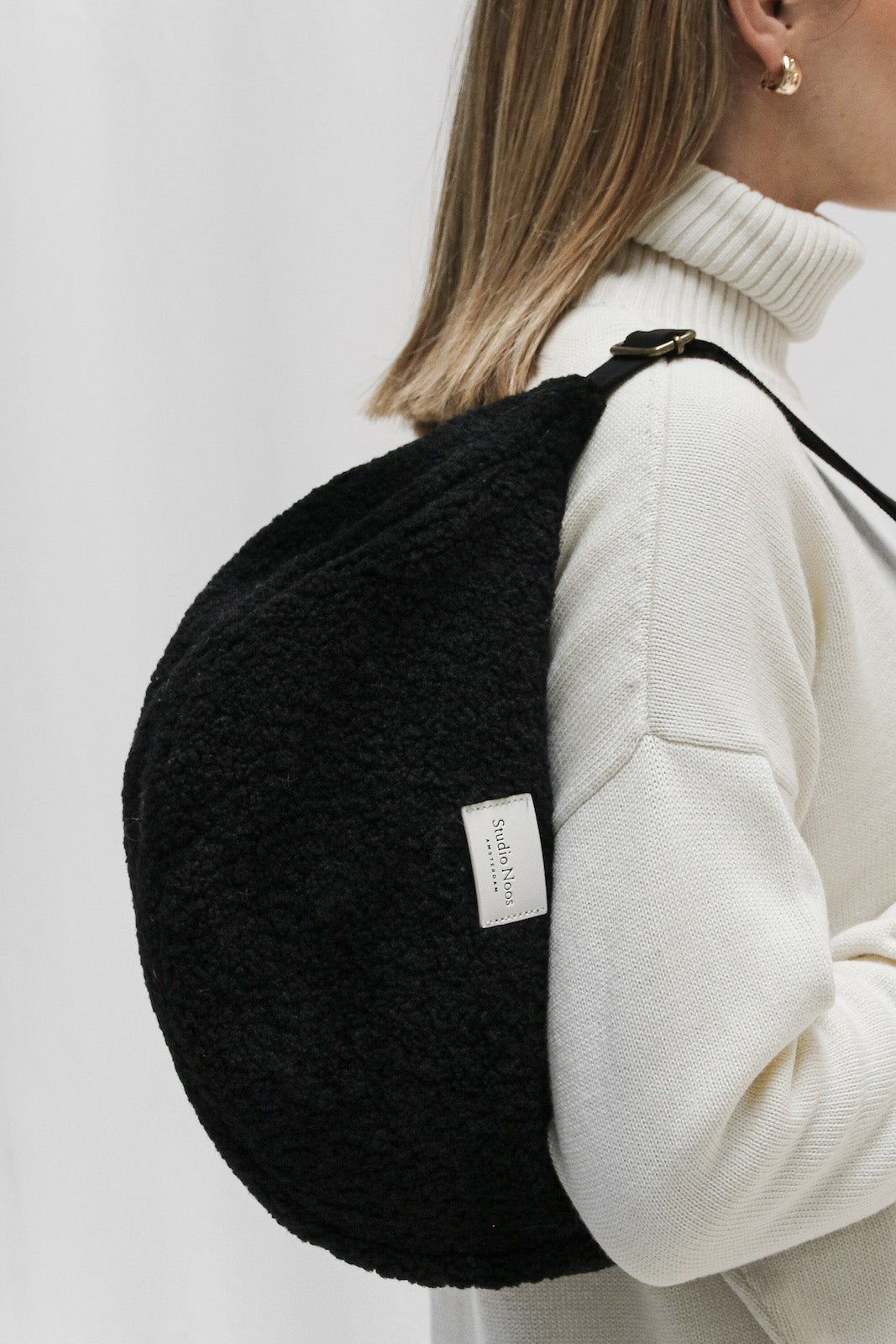 Crossbody ledvinka STUDIO NOOS Teddy Black | Stylové doplňky pro děti a ženy | Lavly.cz