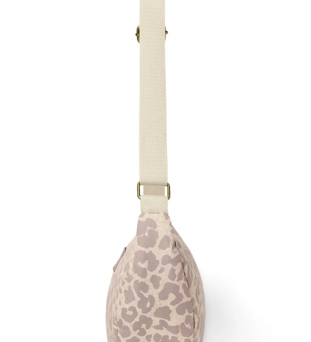 Crossbody ledvinka STUDIO NOOS Tonal Beige Leopard Puffy | Lavly.cz