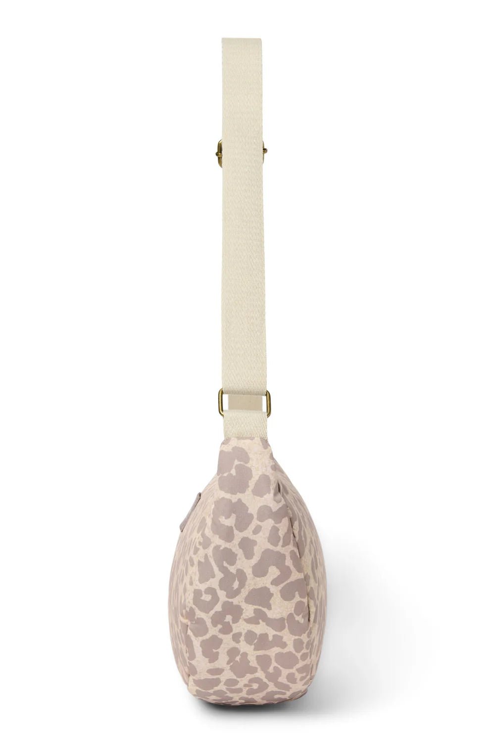 Crossbody ledvinka STUDIO NOOS Tonal Beige Leopard Puffy | Lavly.cz