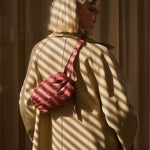 Crossbody ledvinka TINNE+MIA Cilou Red Wood | Lavly.cz