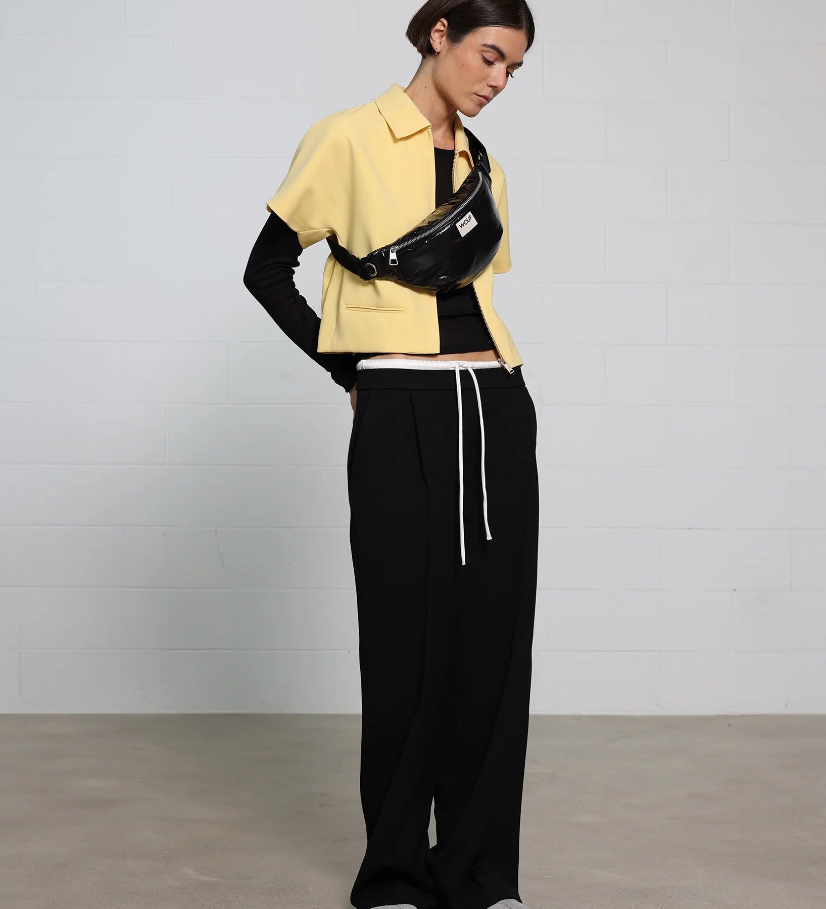 Crossbody ledvinka WOUF Nuit Waist bag | Lavly.cz