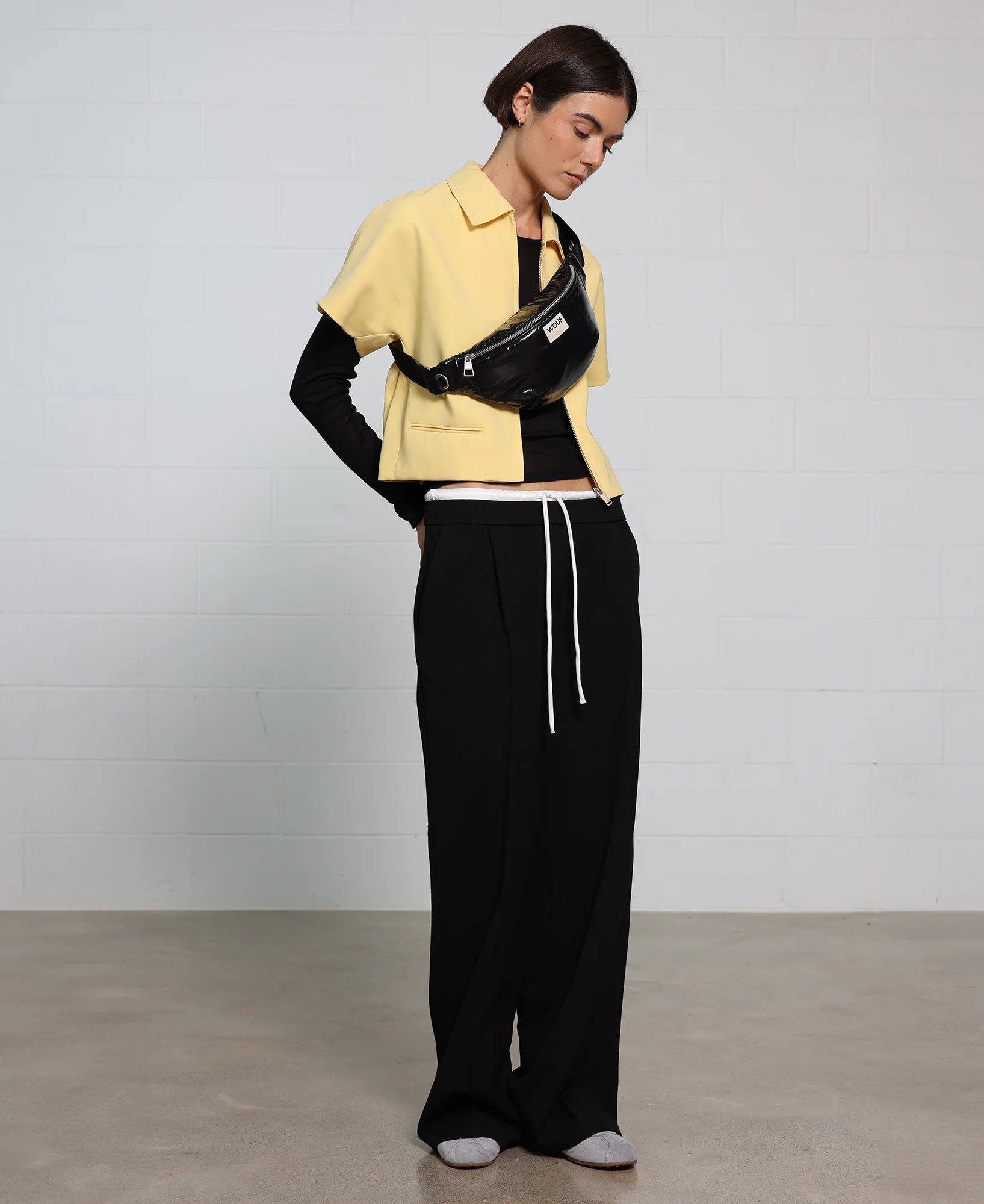 Crossbody ledvinka WOUF Nuit Waist bag | Lavly.cz