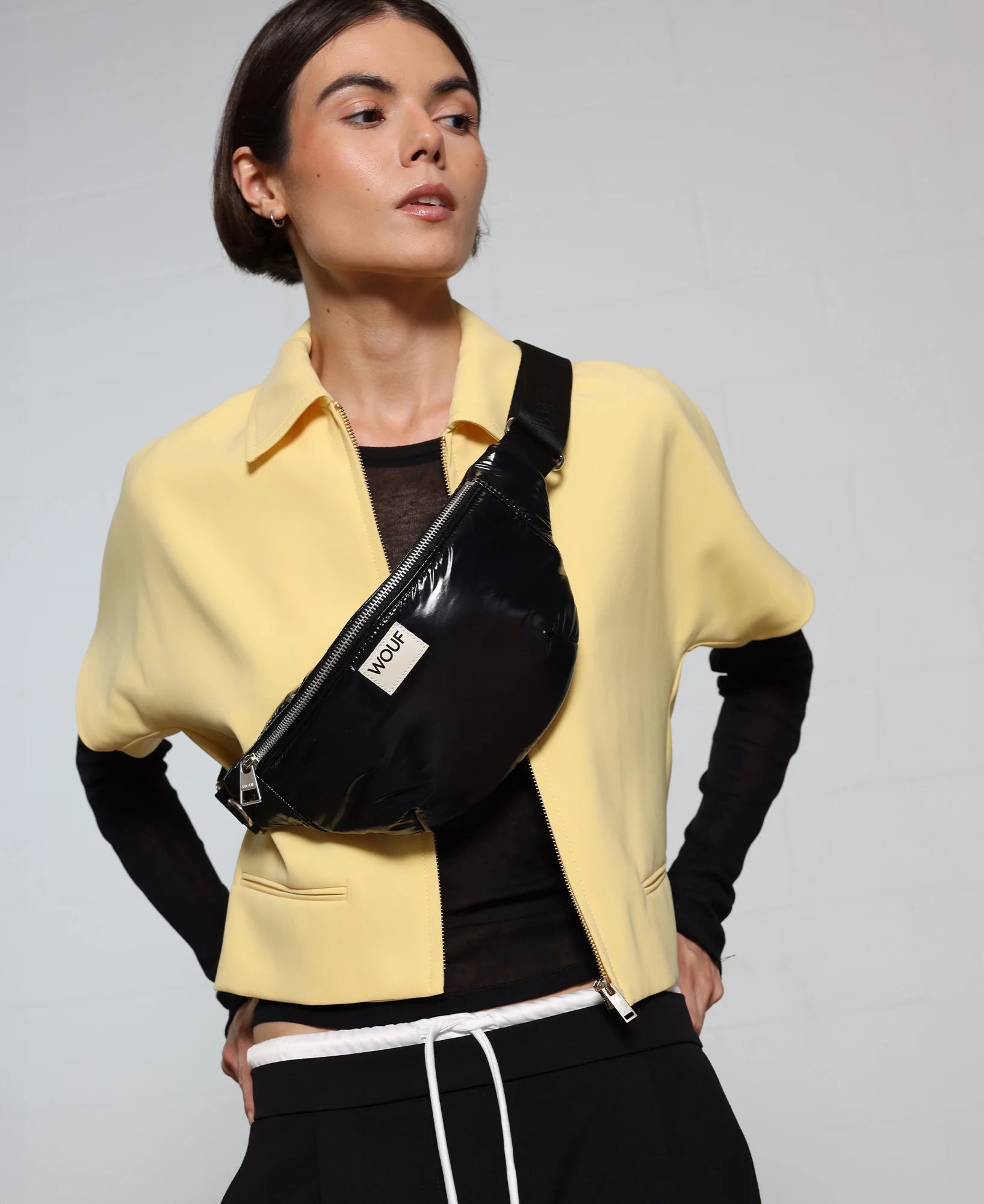 Crossbody ledvinka WOUF Nuit Waist bag | Lavly.cz