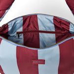 Crossbody taška STUDIO NOOS Bold Stripe Puffy Bordeaux/Light Blue | Stylové doplňky pro děti a ženy | Lavly.cz