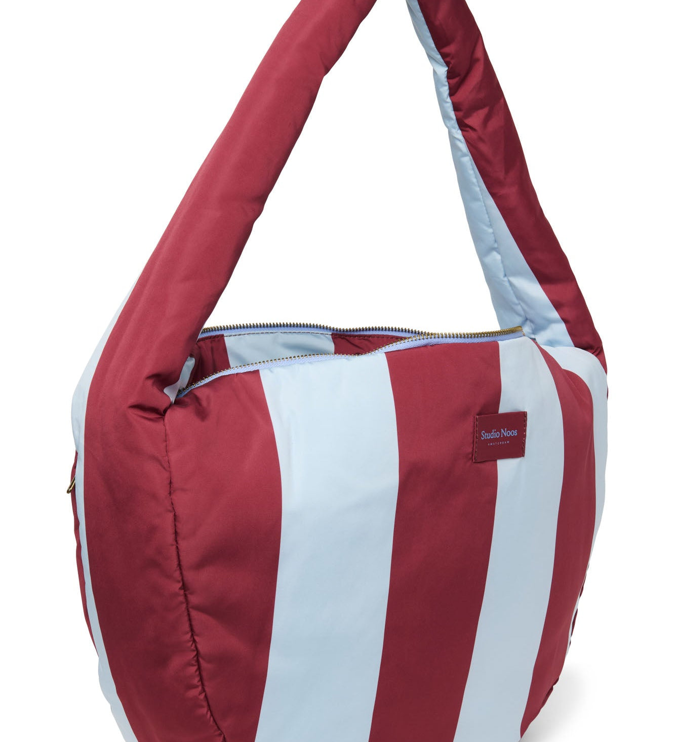 Crossbody taška STUDIO NOOS Bold Stripe Puffy Bordeaux/Light Blue | Stylové doplňky pro děti a ženy | Lavly.cz