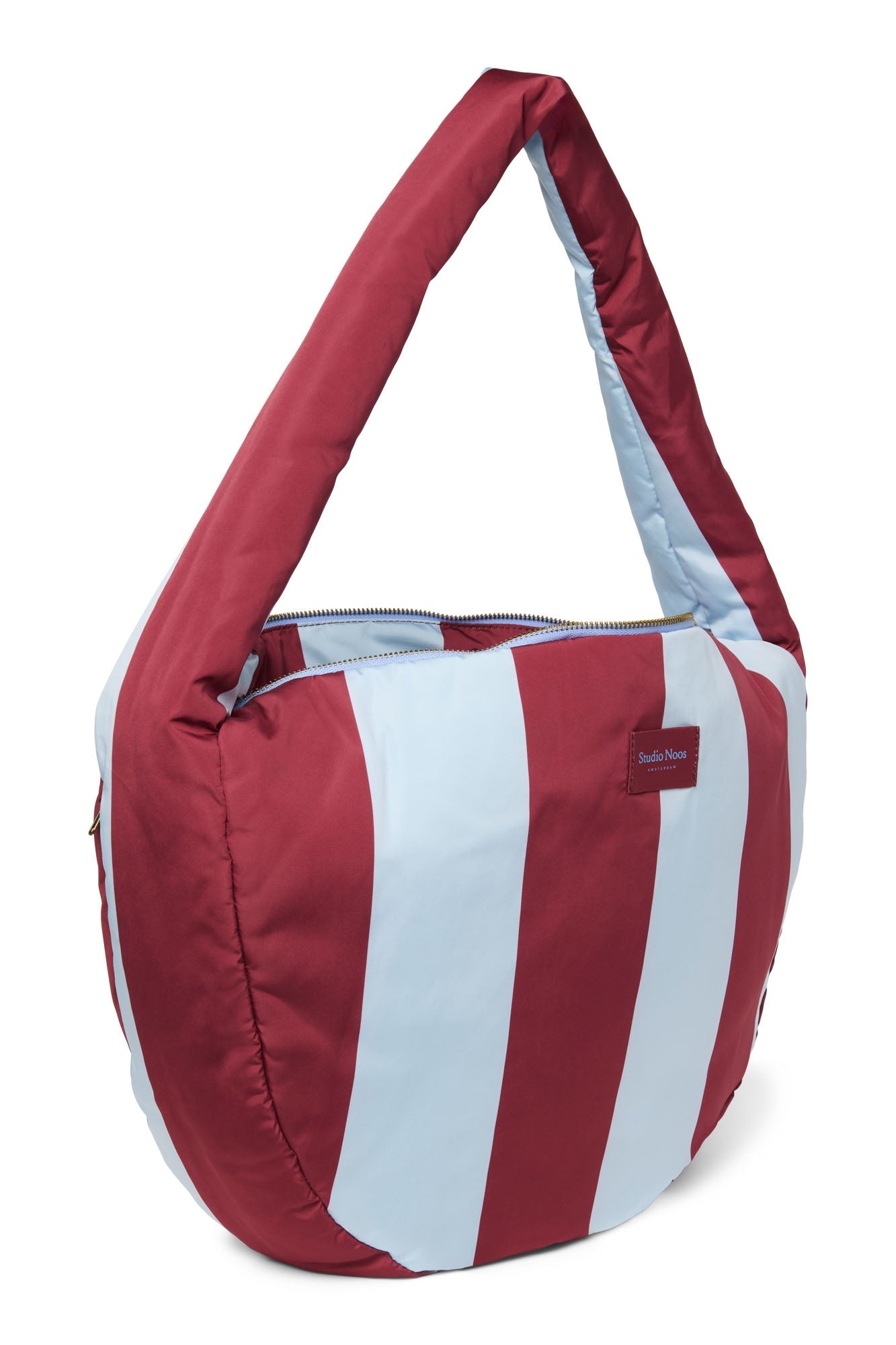 Crossbody taška STUDIO NOOS Bold Stripe Puffy Bordeaux/Light Blue | Stylové doplňky pro děti a ženy | Lavly.cz
