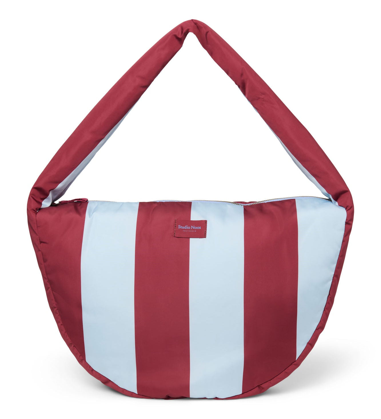 Crossbody taška STUDIO NOOS Bold Stripe Puffy Bordeaux/Light Blue | Stylové doplňky pro děti a ženy | Lavly.cz