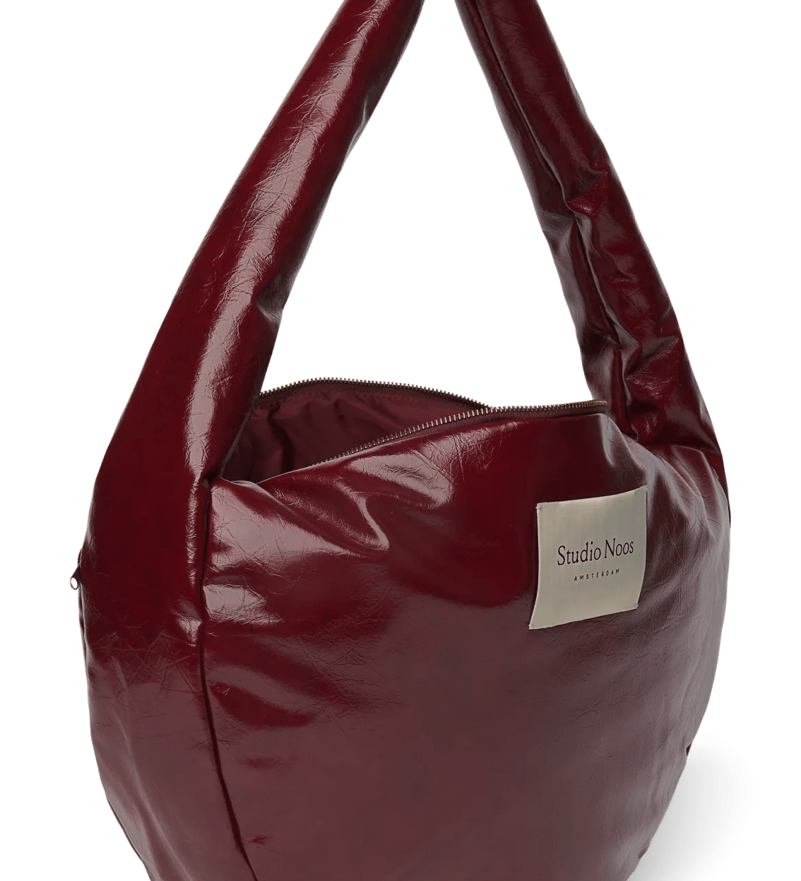 Crossbody taška STUDIO NOOS Burgundy Vegan Leather | Lavly.cz