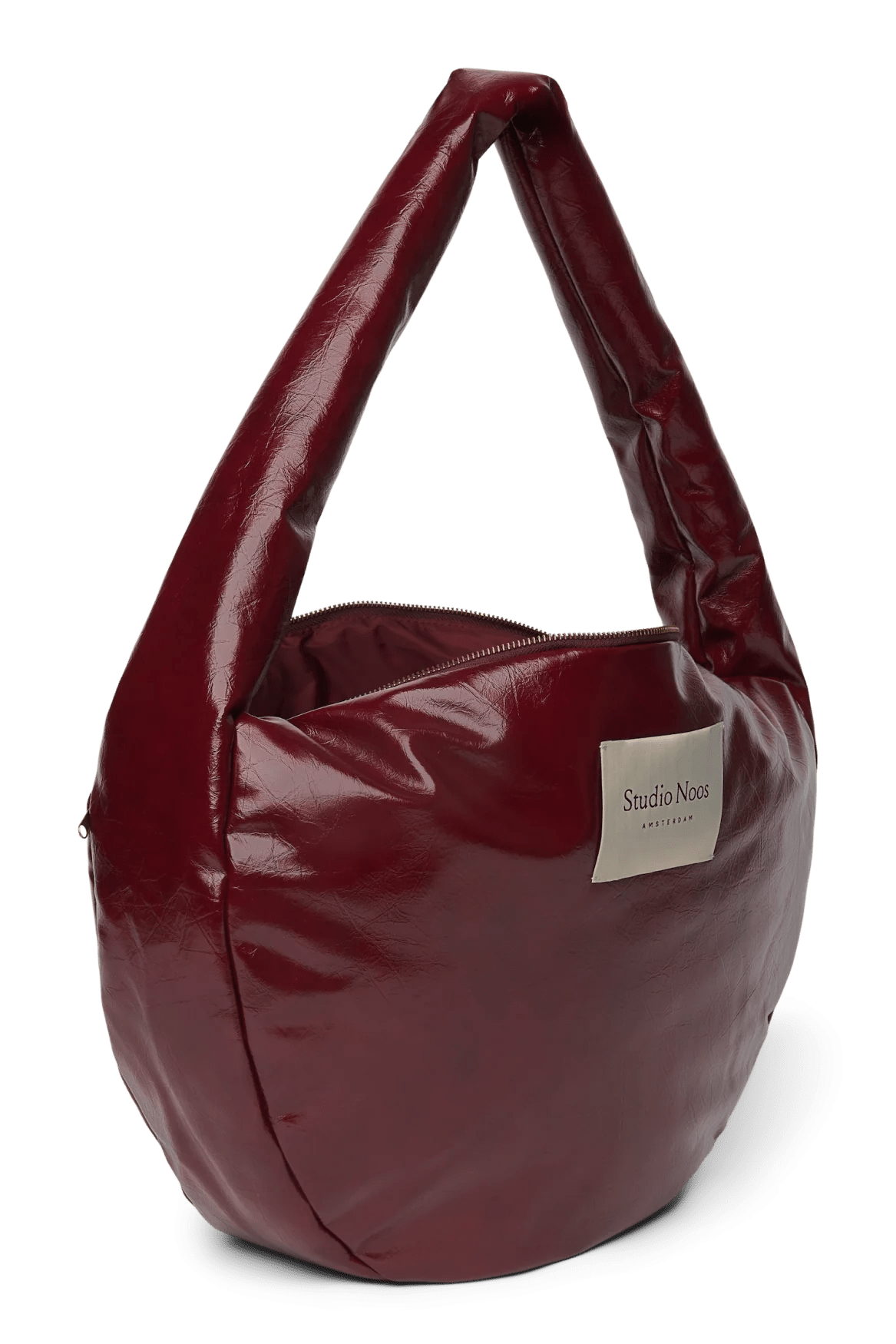Crossbody taška STUDIO NOOS Burgundy Vegan Leather | Lavly.cz