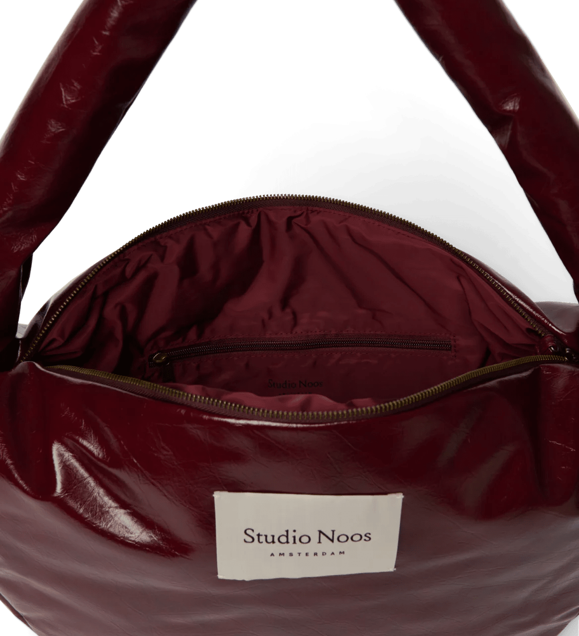 Crossbody taška STUDIO NOOS Burgundy Vegan Leather | Lavly.cz