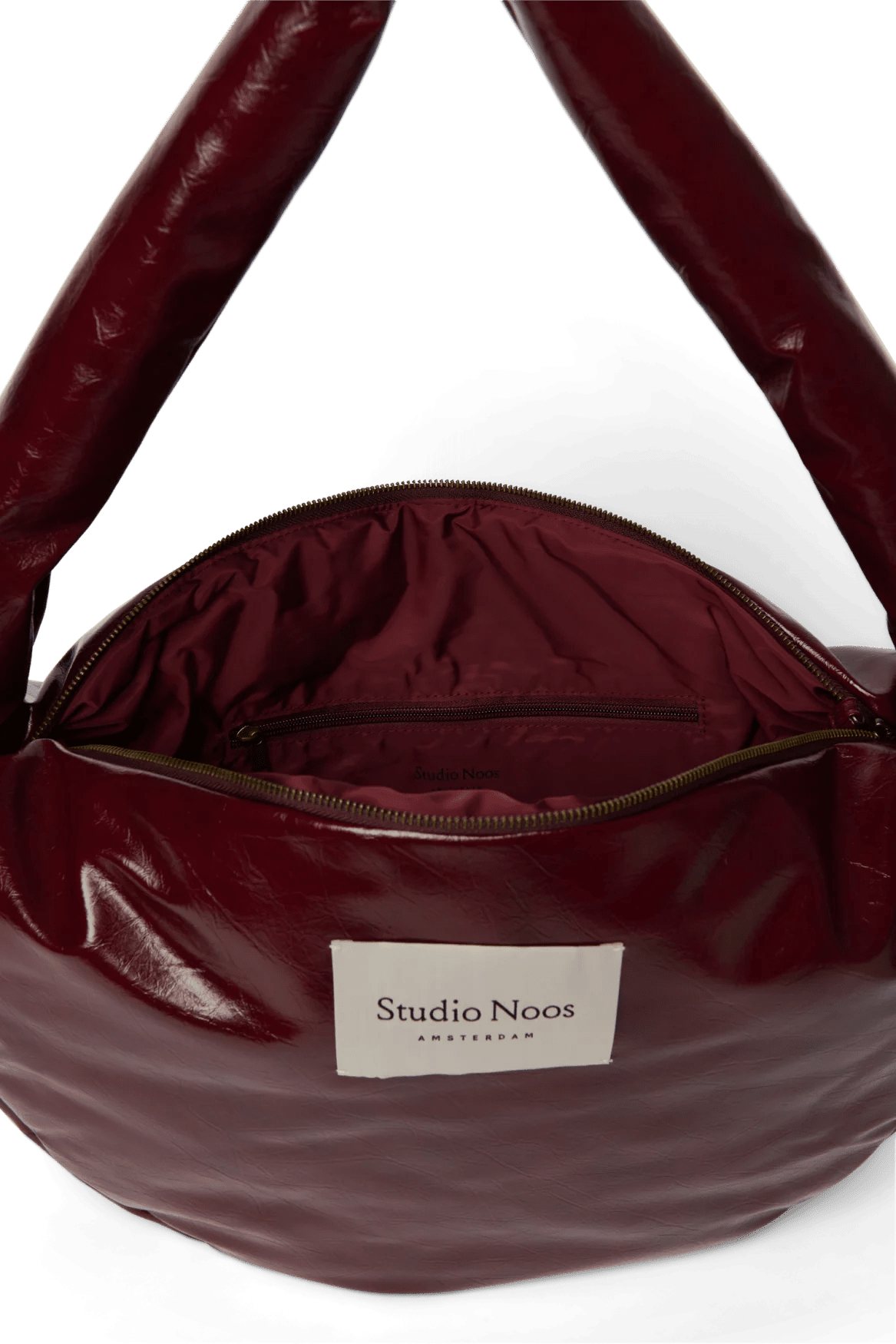 Crossbody taška STUDIO NOOS Burgundy Vegan Leather | Lavly.cz