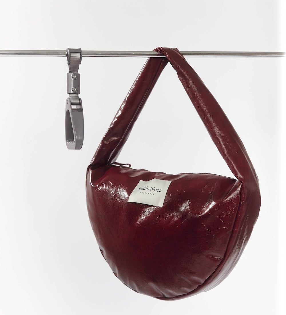 Crossbody taška STUDIO NOOS Burgundy Vegan Leather | Lavly.cz