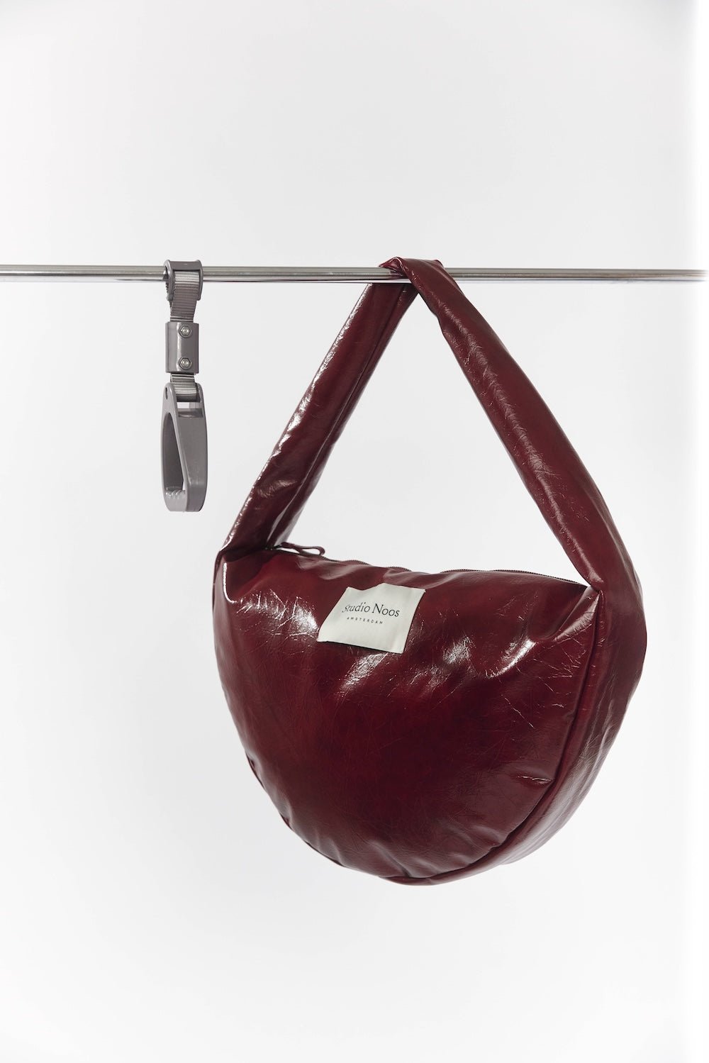 Crossbody taška STUDIO NOOS Burgundy Vegan Leather | Lavly.cz