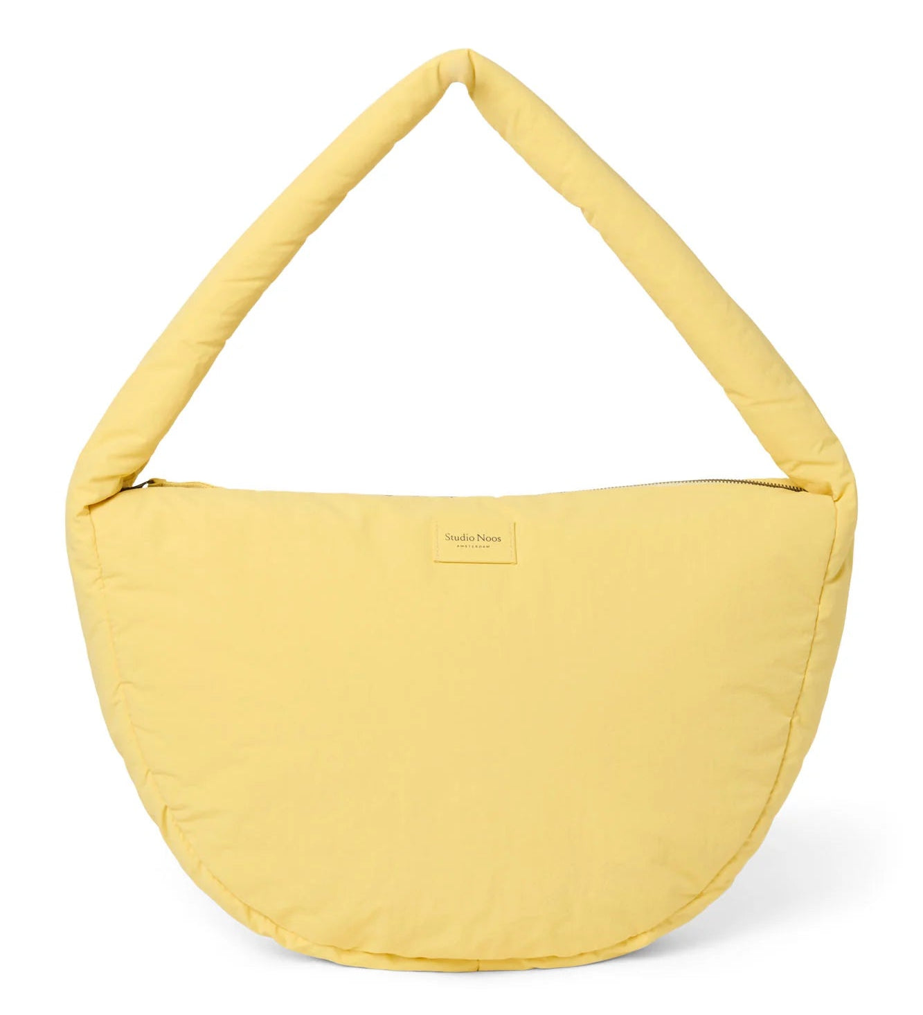 Crossbody taška STUDIO NOOS Butter Yellow Textured Puffy | Lavly.cz