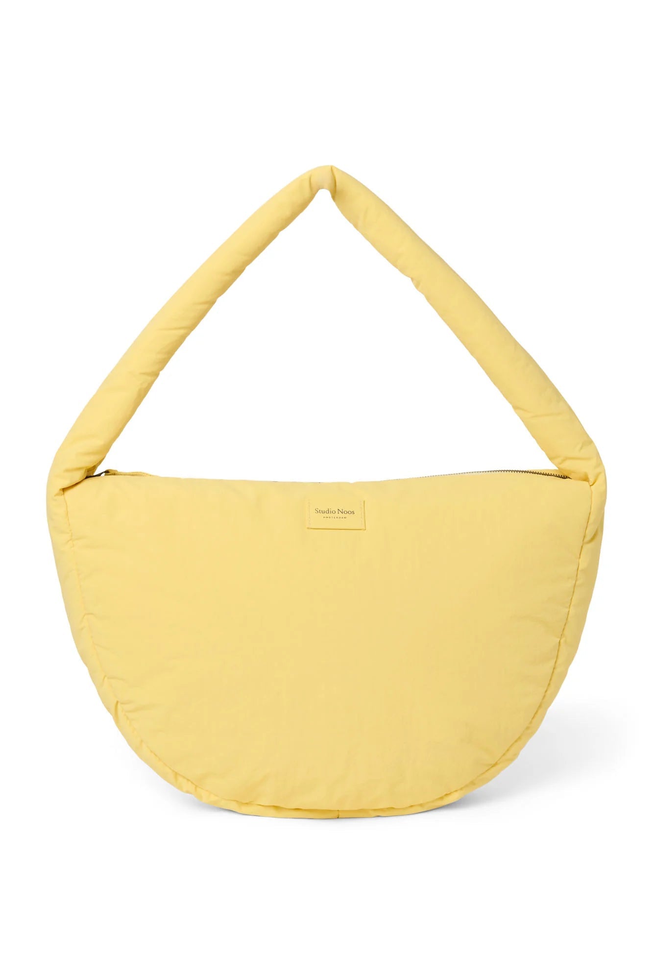 Crossbody taška STUDIO NOOS Butter Yellow Textured Puffy | Lavly.cz
