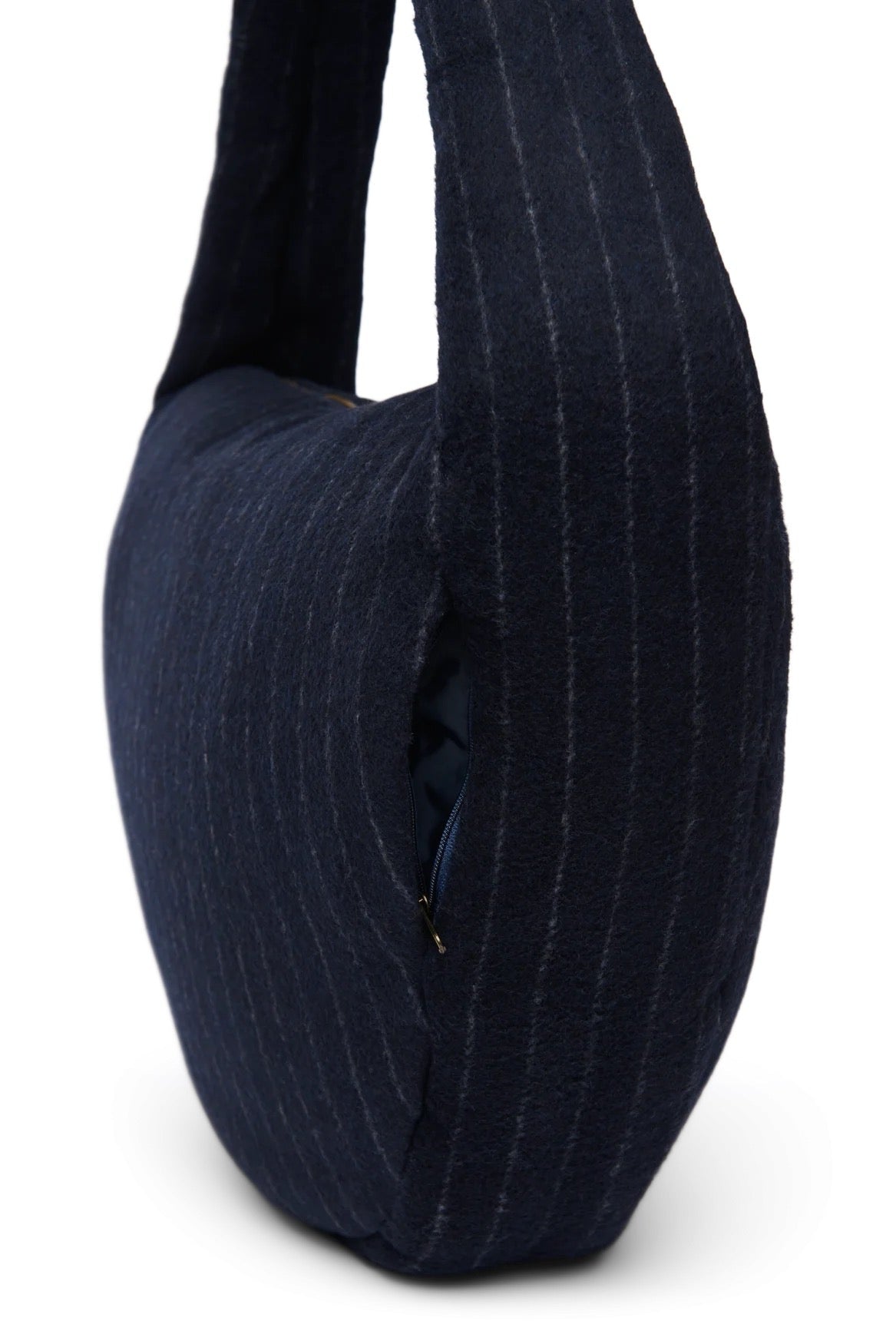 Crossbody taška STUDIO NOOS Dark Blue Flannel Chalkstripe | Lavly.cz