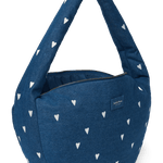 Crossbody taška STUDIO NOOS Dark Blue White Hearts Denim | Lavly.cz