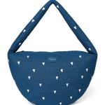 Crossbody taška STUDIO NOOS Dark Blue White Hearts Denim | Lavly.cz