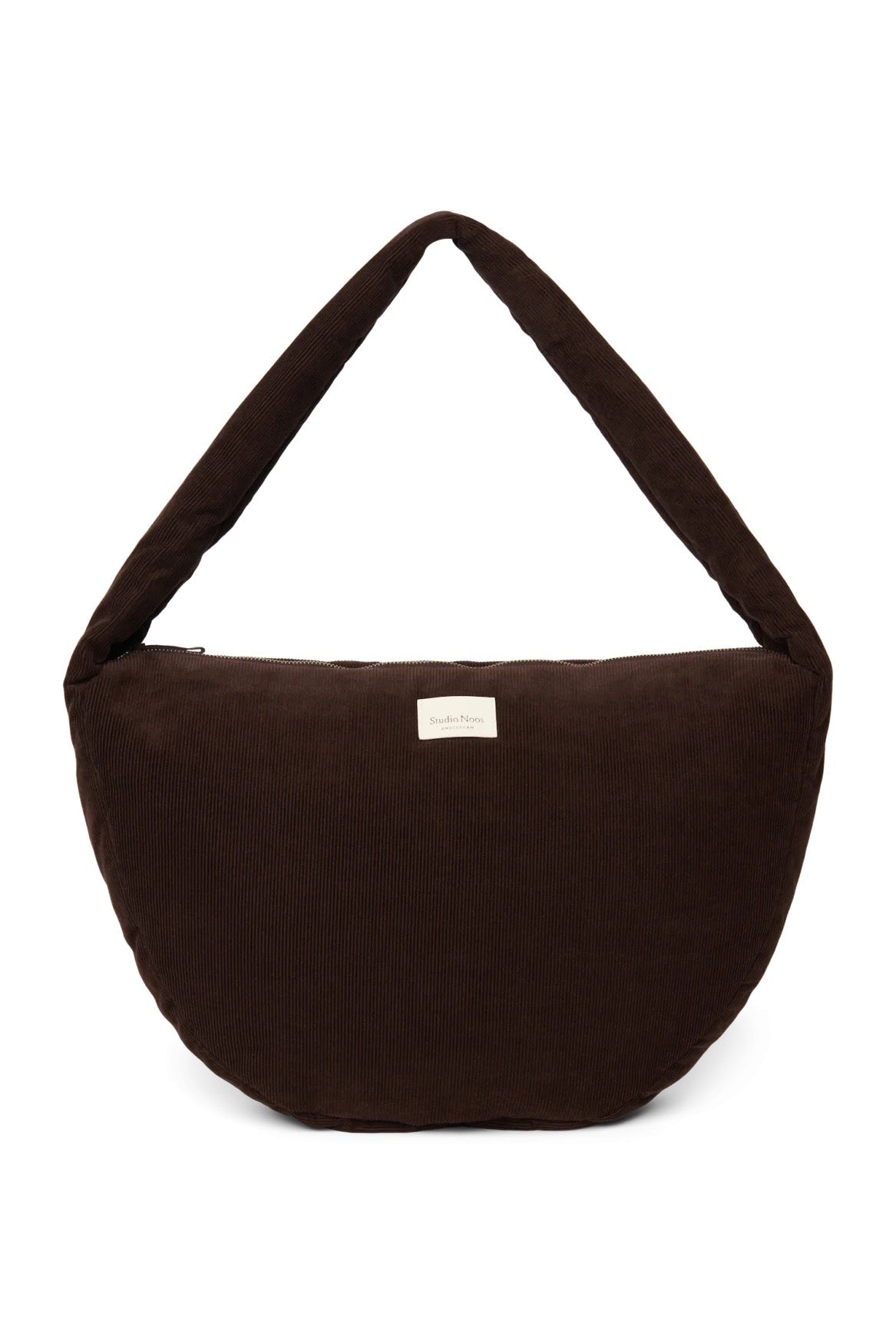 Crossbody taška STUDIO NOOS Dark Brown Rib Puffy | Lavly.cz
