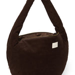 Crossbody taška STUDIO NOOS Dark Brown Rib Puffy | Lavly.cz