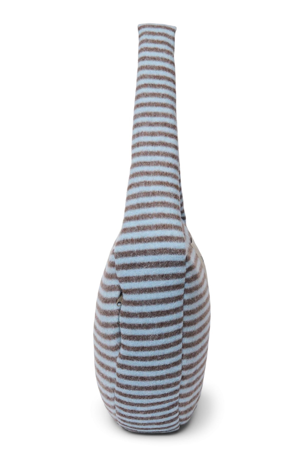 Crossbody taška STUDIO NOOS Light Blue / Brown Stripy Wool | Lavly.cz