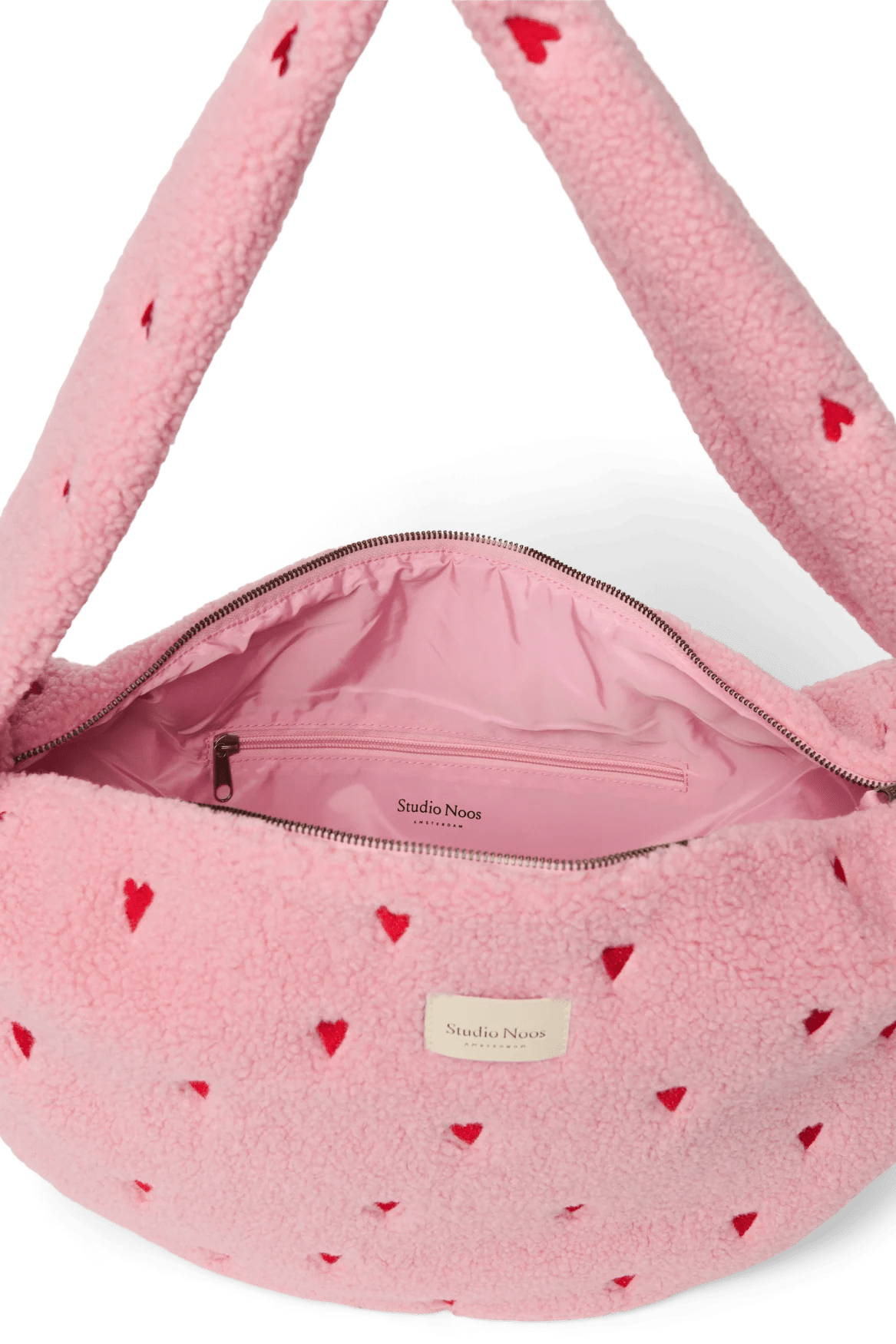 Crossbody taška STUDIO NOOS Light Pink Teddy Hearts | Lavly.cz