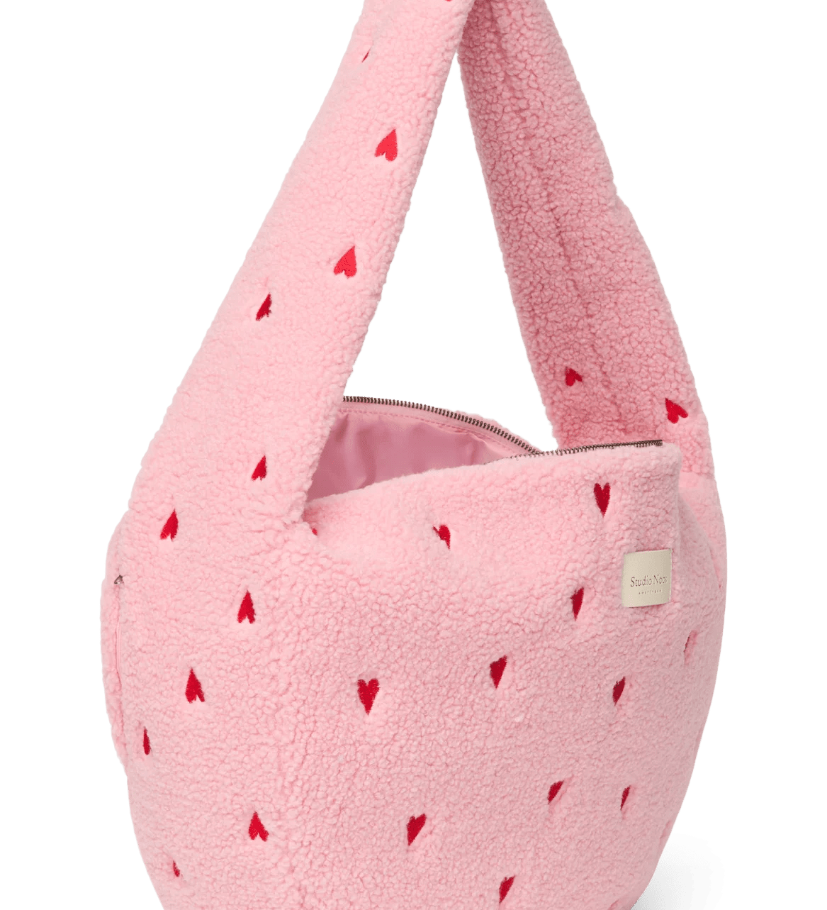 Crossbody taška STUDIO NOOS Light Pink Teddy Hearts | Lavly.cz