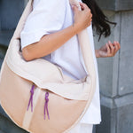 Crossbody taška STUDIO NOOS Oatmeal Patchwork | Lavly.cz