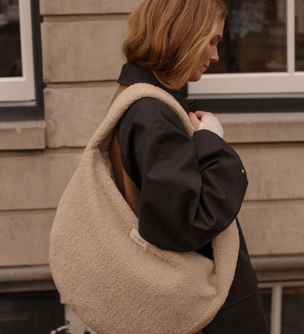 Crossbody taška STUDIO NOOS Teddy Ecru | Stylové doplňky pro děti a ženy | Lavly.cz