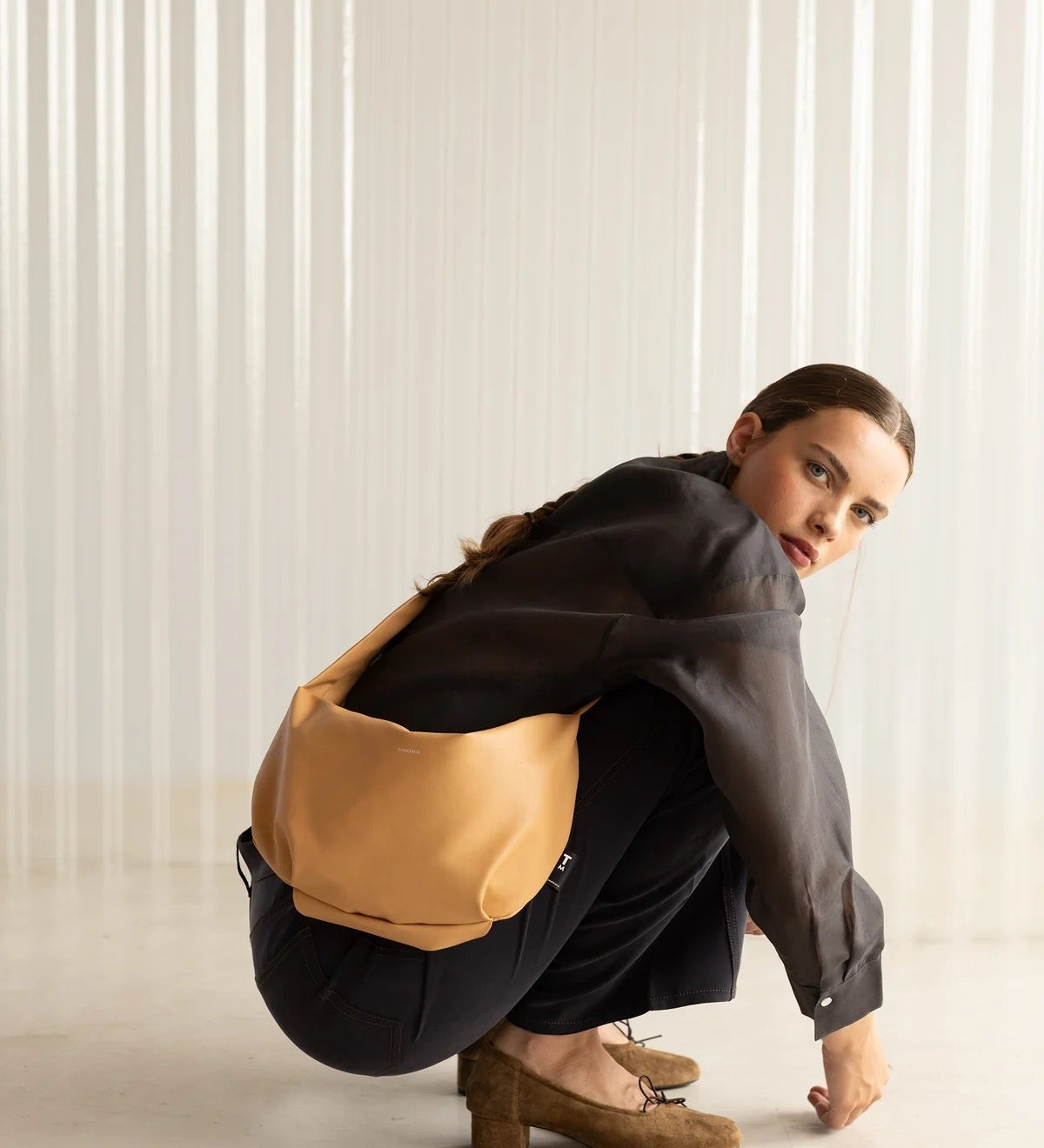 Crossbody taška TINNE+MIA Dide Clay | Lavly.cz