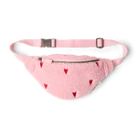 Dětská crossbody ledvinka STUDIO NOOS Light Pink Teddy Hearts | Lavly.cz