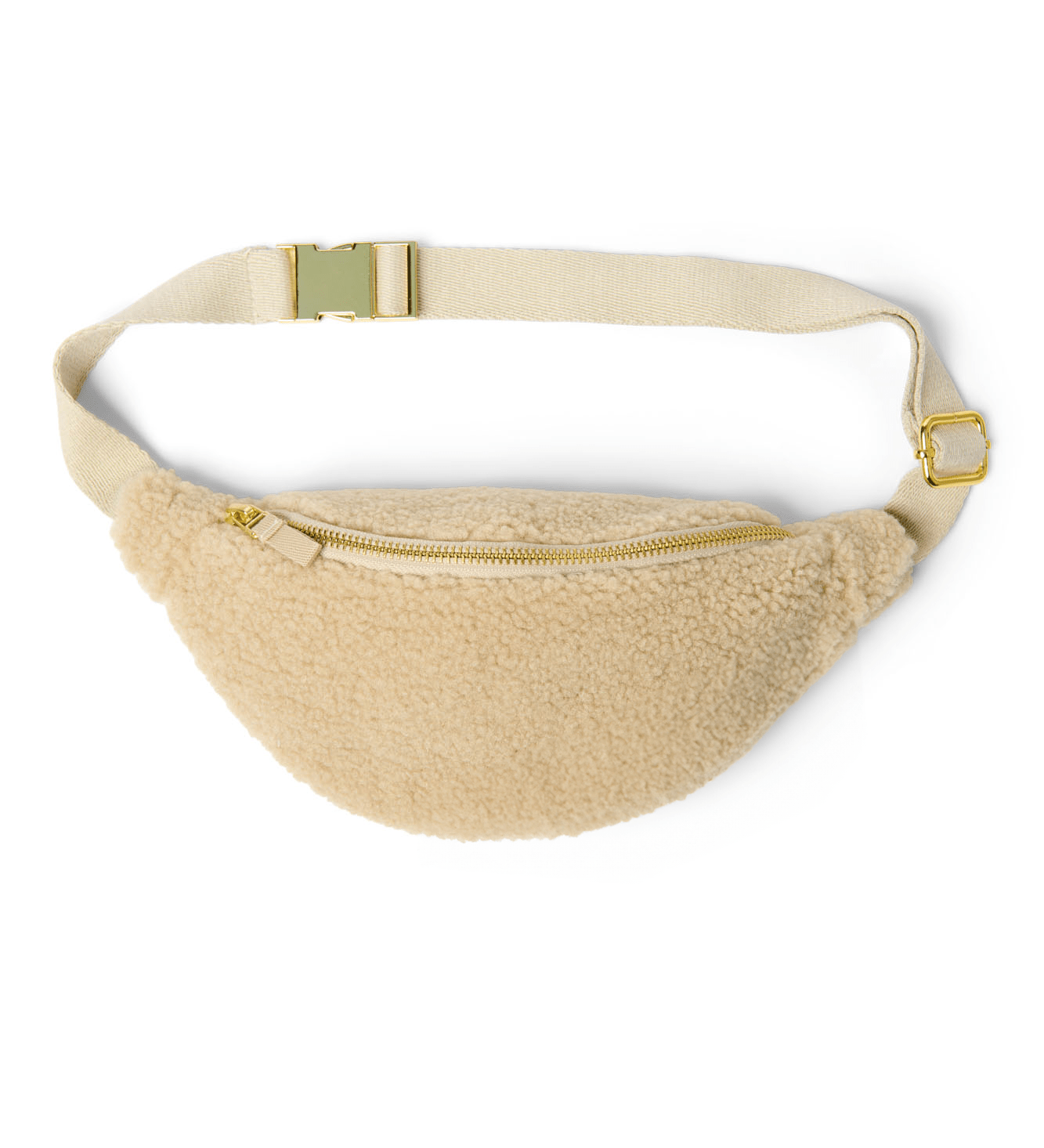 Dětská crossbody ledvinka STUDIO NOOS Teddy Ecru - Se jménem | Stylové doplňky pro děti a ženy | Lavly.cz