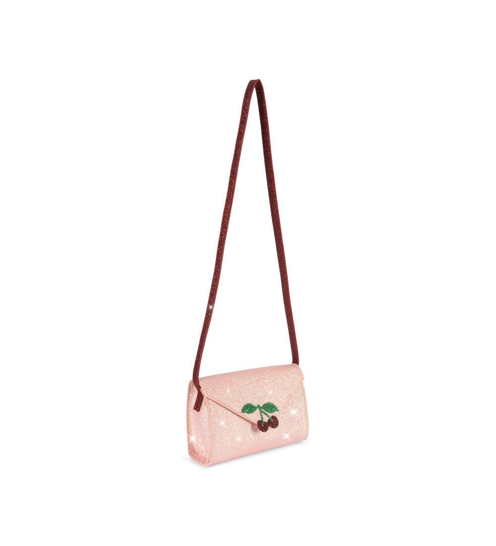 Dětská kabelka KONGES SLOJD Love Letter Pink Glitter | Stylové doplňky pro děti a ženy | Lavly.cz