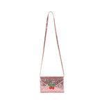 Dětská kabelka KONGES SLOJD Love Letter Pink Glitter | Stylové doplňky pro děti a ženy | Lavly.cz