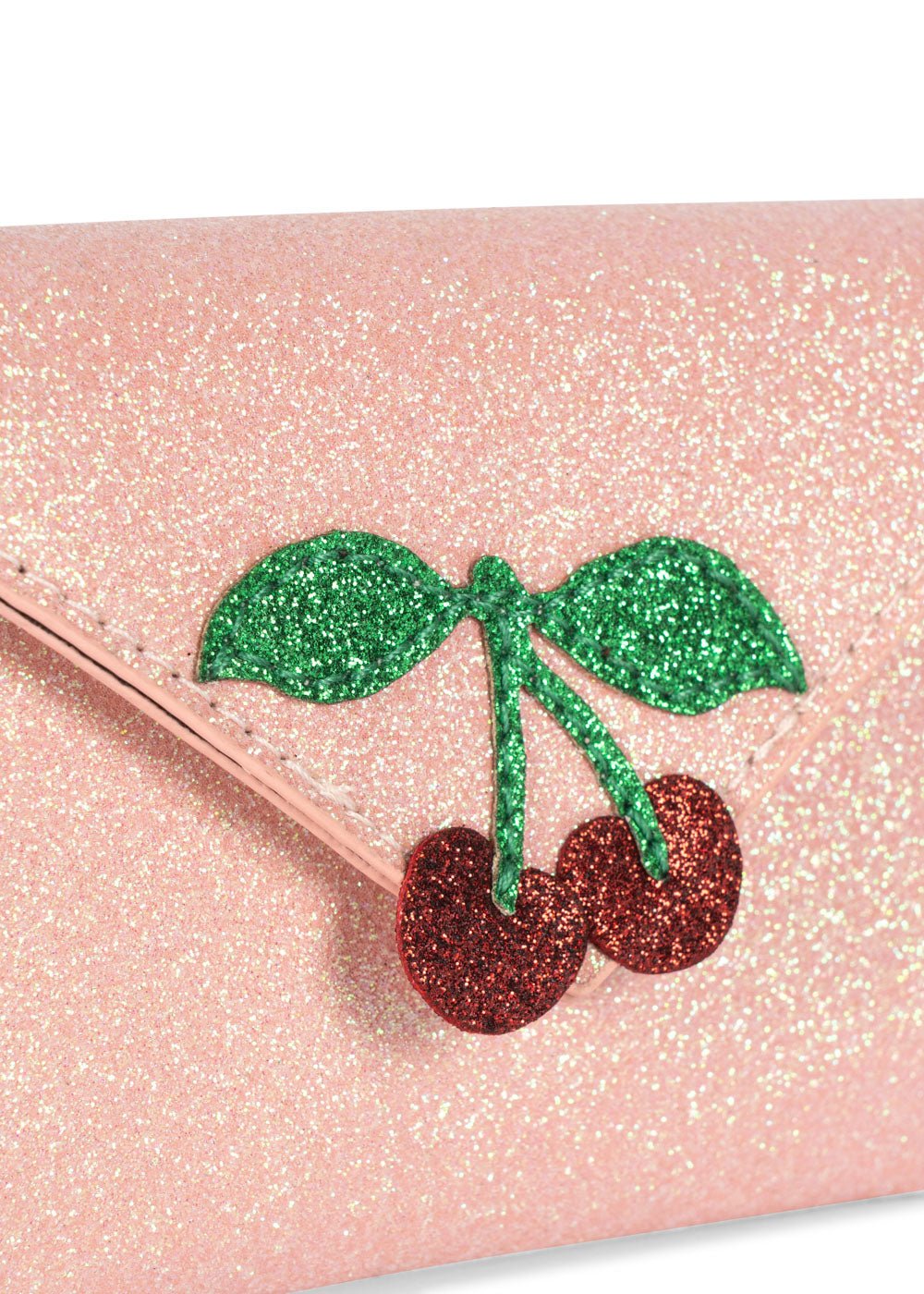 Dětská peněženka KONGES SLOJD Love Letter Pink Glitter | Stylové doplňky pro děti a ženy | Lavly.cz