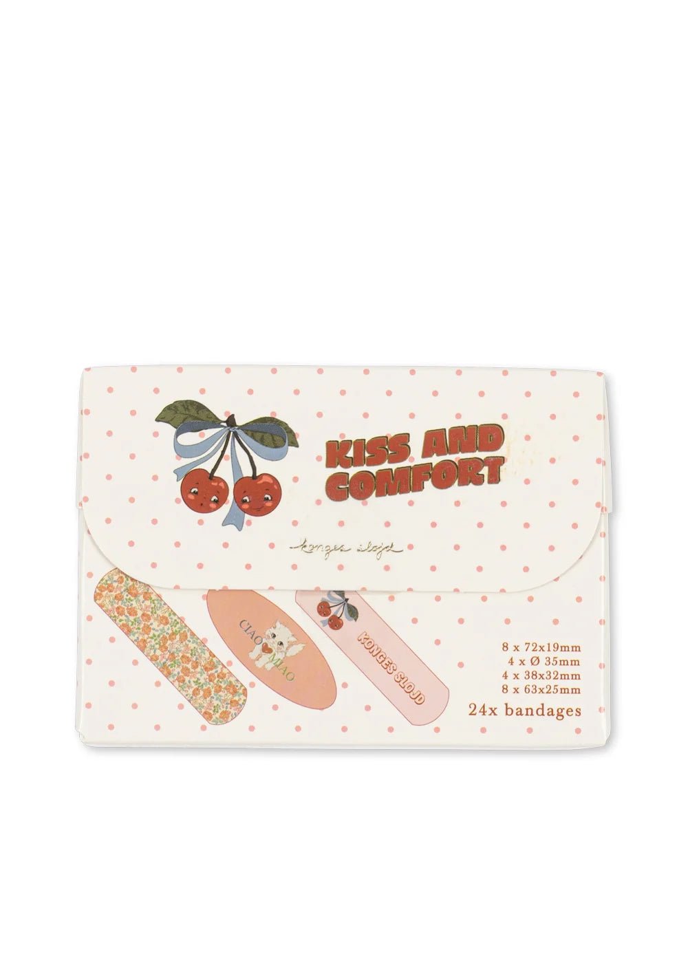 Dětské náplasti KONGES SLOJD Kiss and Comfort Cherry | Lavly.cz