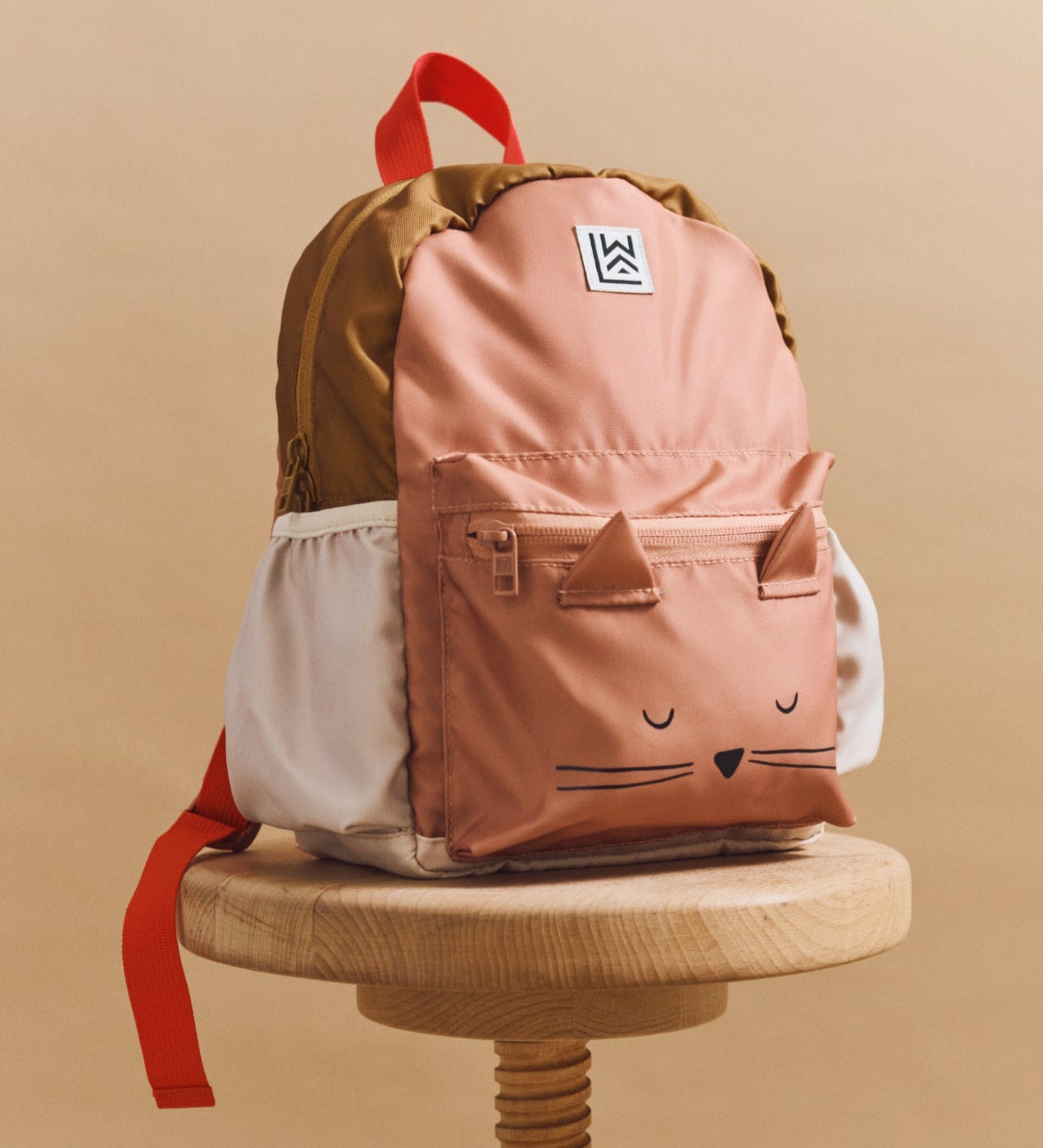 Dětský batoh LIEWOOD Andreas Cat Tuscany Rose Multi Mix | Stylové doplňky pro děti a ženy | Lavly.cz
