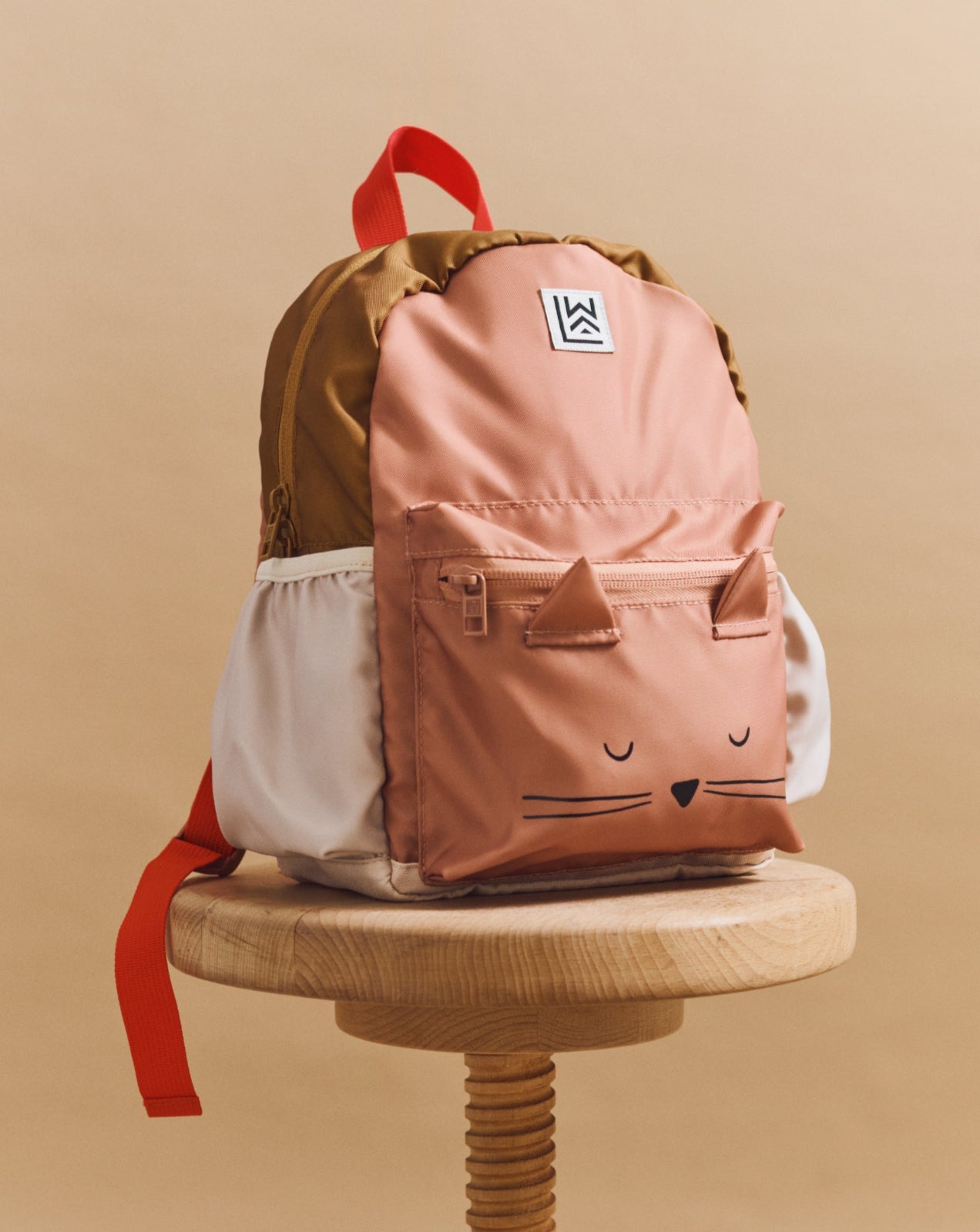 Dětský batoh LIEWOOD Andreas Cat Tuscany Rose Multi Mix | Stylové doplňky pro děti a ženy | Lavly.cz
